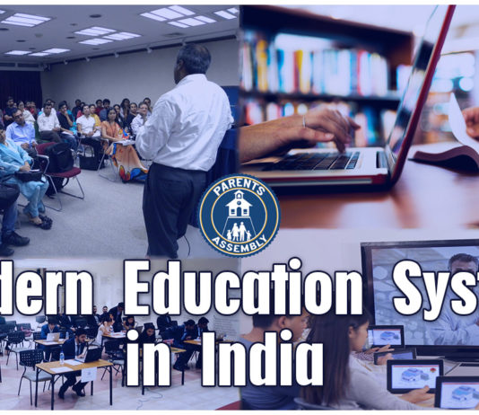 Modern education system in India Modern education
